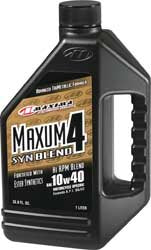 Maxima Syn Blend4 10W-40 Motorcycle Engine Oil