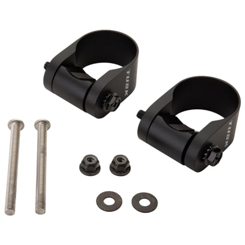 Tusk Low Profile Roll Cage Clamp for Tusk UTV Full View Glass Windshield