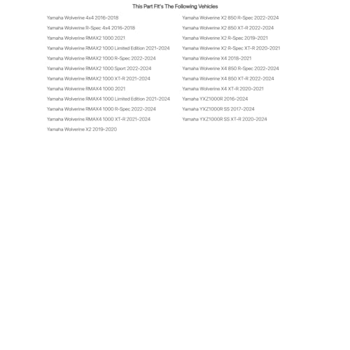 Tusk Safety Harness Mount Kit