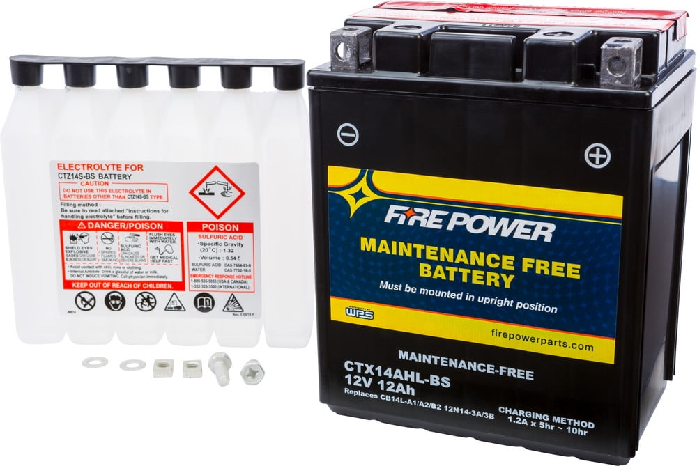 Fire Power Maintenance Free Battery CTZ7S-BS