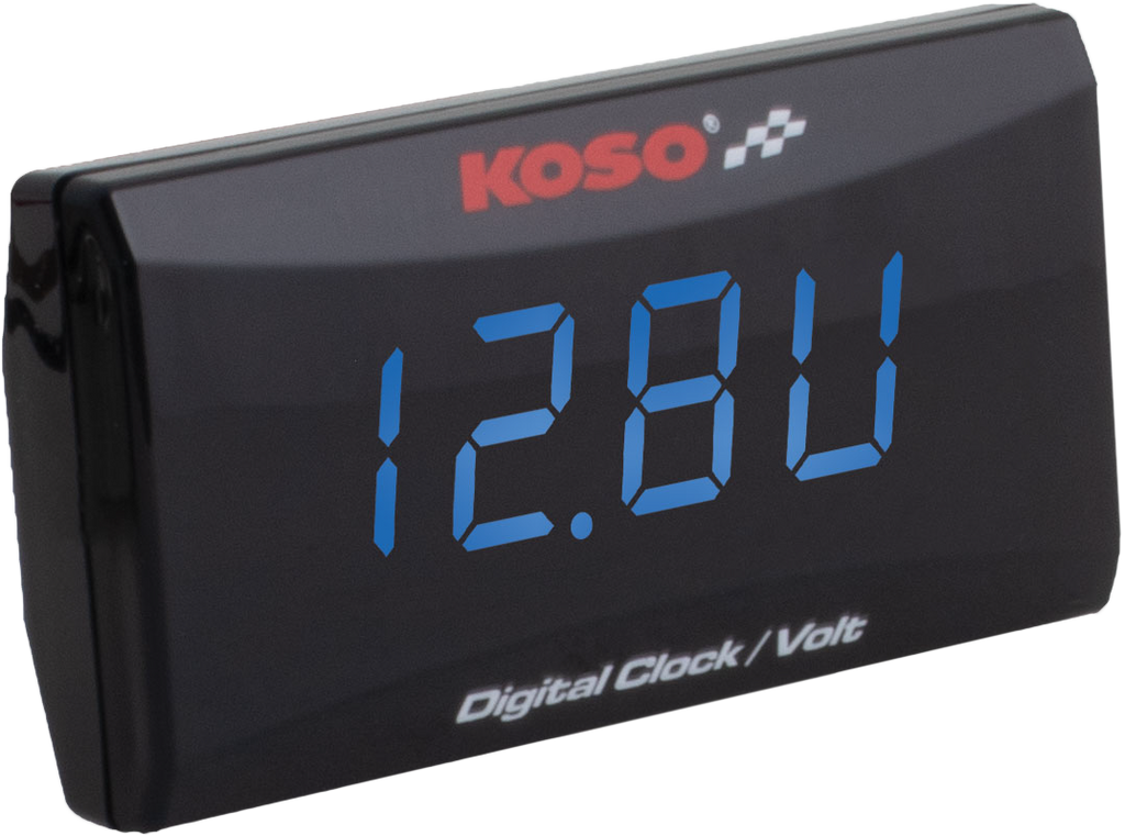 Super Slim Clock/Volt Meter