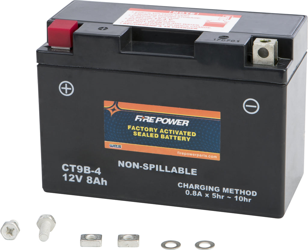Fire Power Sealed Factory Activated Battery CTZ8V
