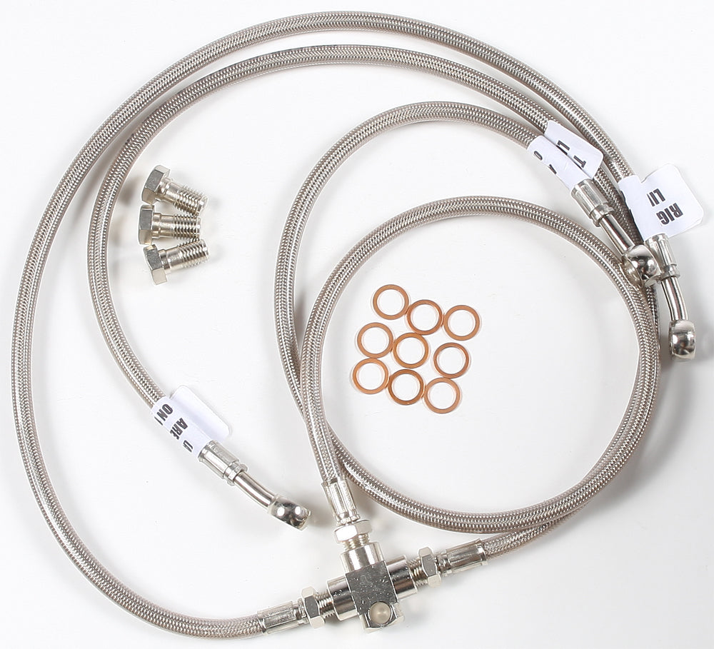 Front 3 Line Stainless Steel Hydraulic Brake Line