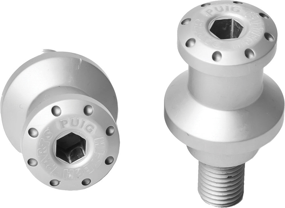 SWINGARM SPOOLS HI-TECH 10MM BLACK 2/PK