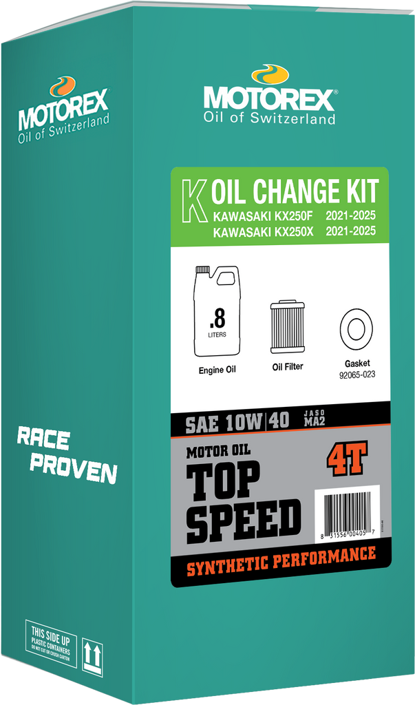Motorex Top Speed Oil Change Kit