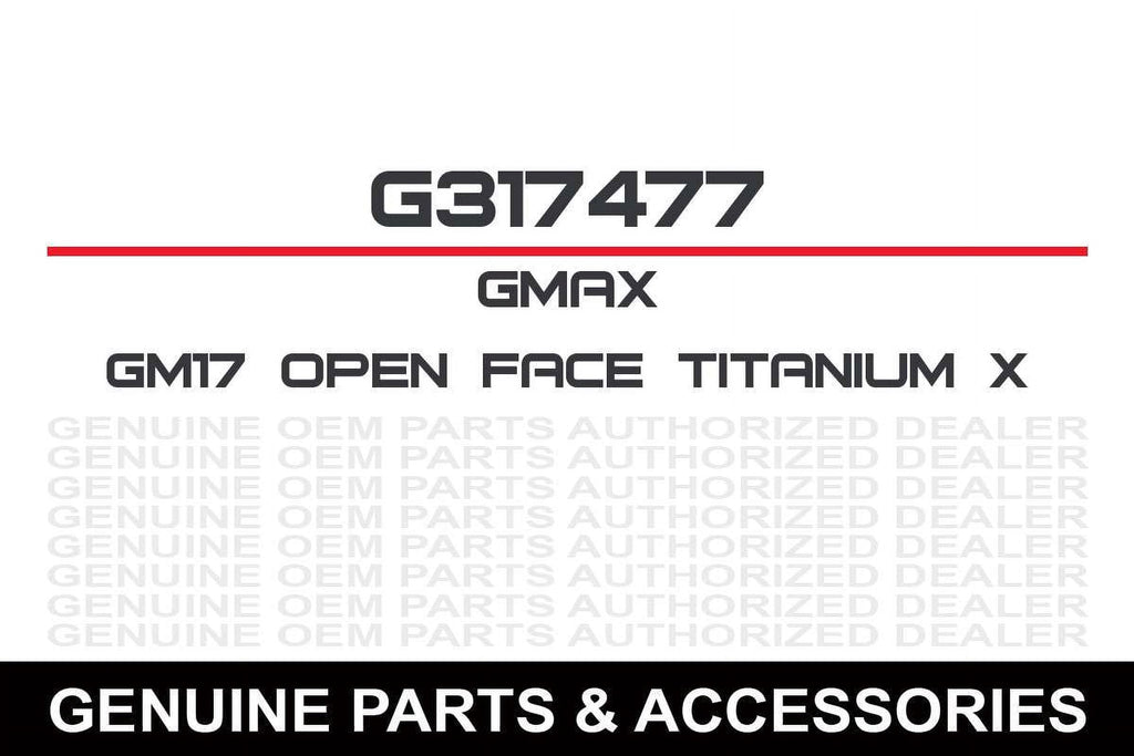 GMAX GM17 Open Face Helmet