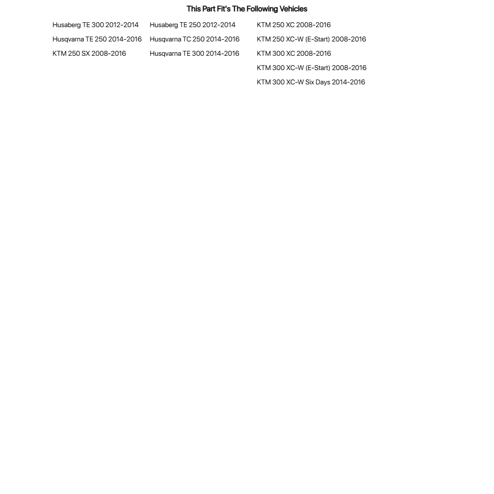 Tusk Exhaust Flange Support