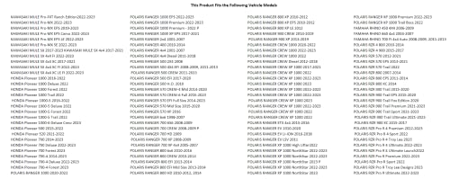 Tusk UTV Billet Fire Extinguisher Mount