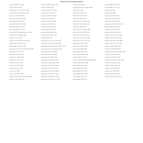 Tusk 428 Off-Road Chain