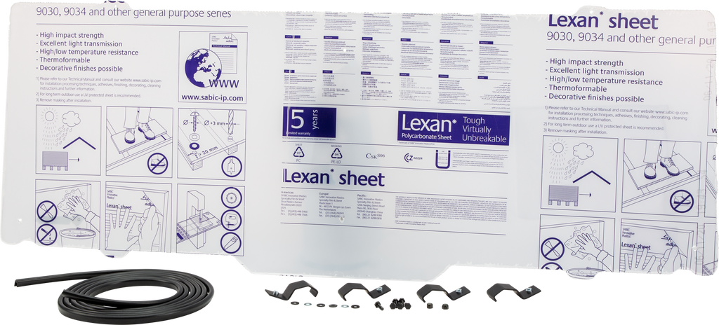 OPEN TRAIL REAR WINDSHIELD