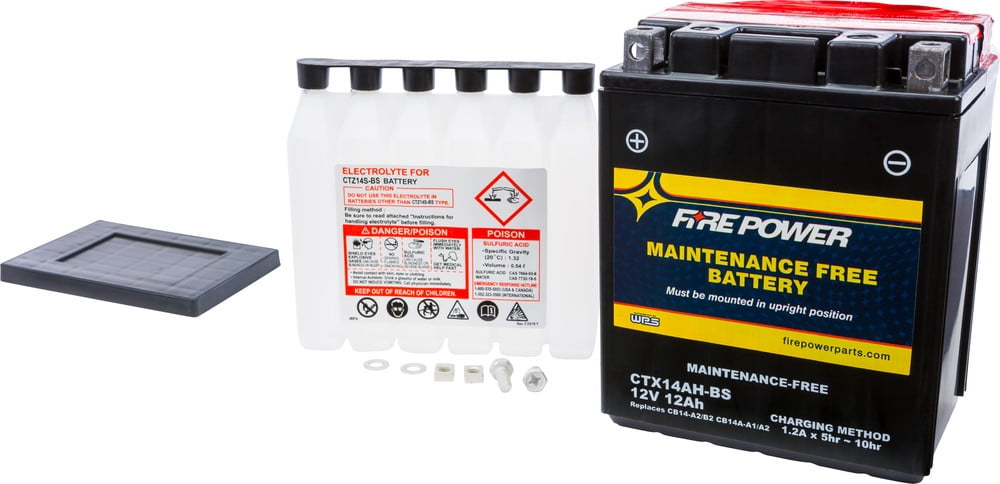 Fire Power Maintenance Free Battery CTZ7S-BS