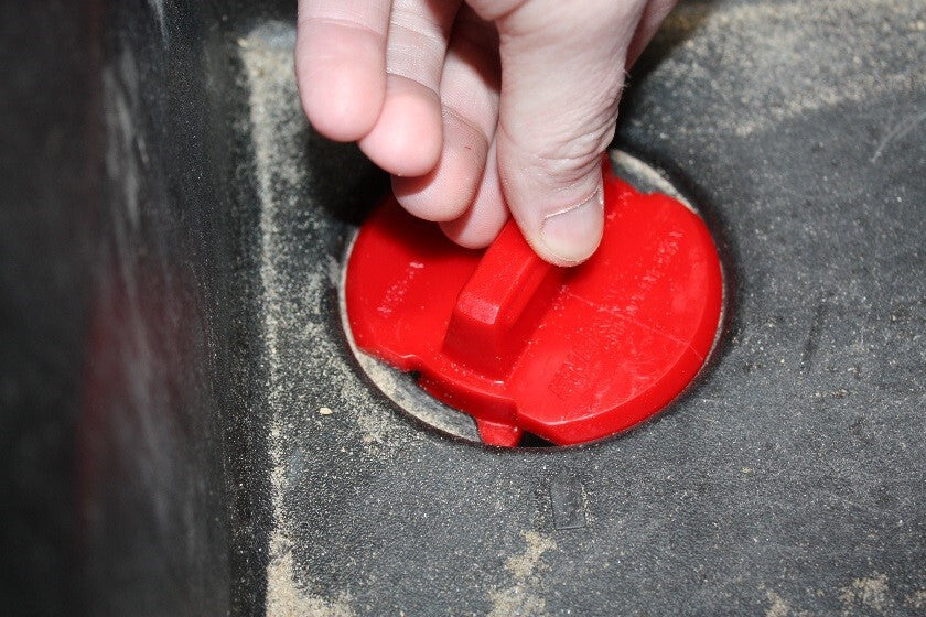 Footwell Drain Plug Kit