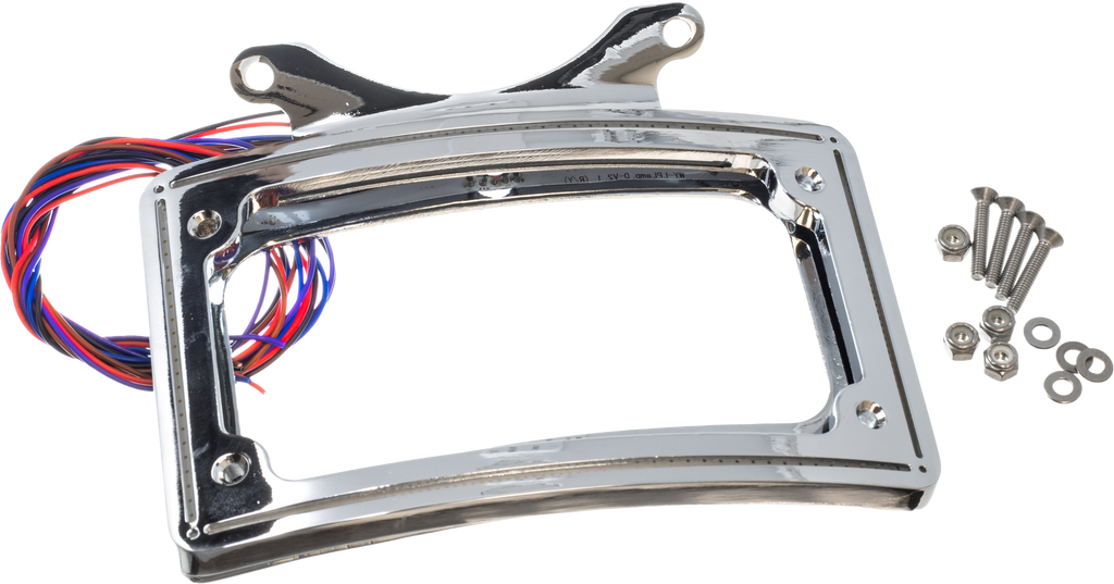 Perfect Plate Light License Plate Frame