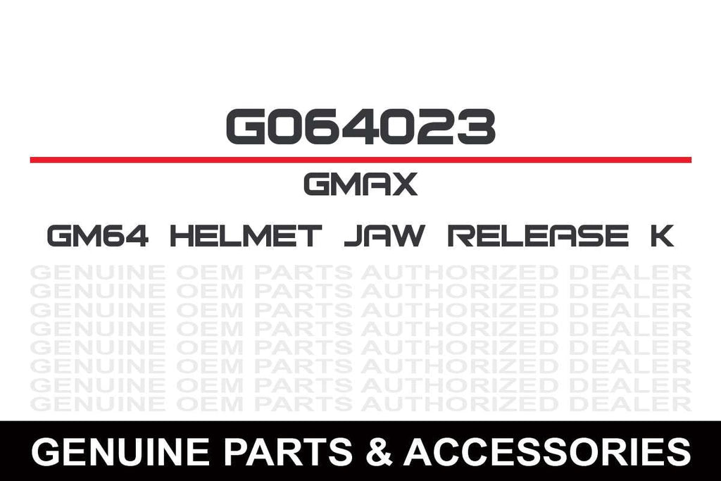 GMAX New Helmet Release Kit