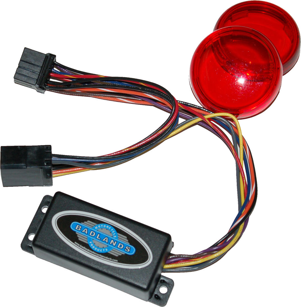 Run, Brake & Turn Signal Modules with Equalizer & Red Lens Kit
