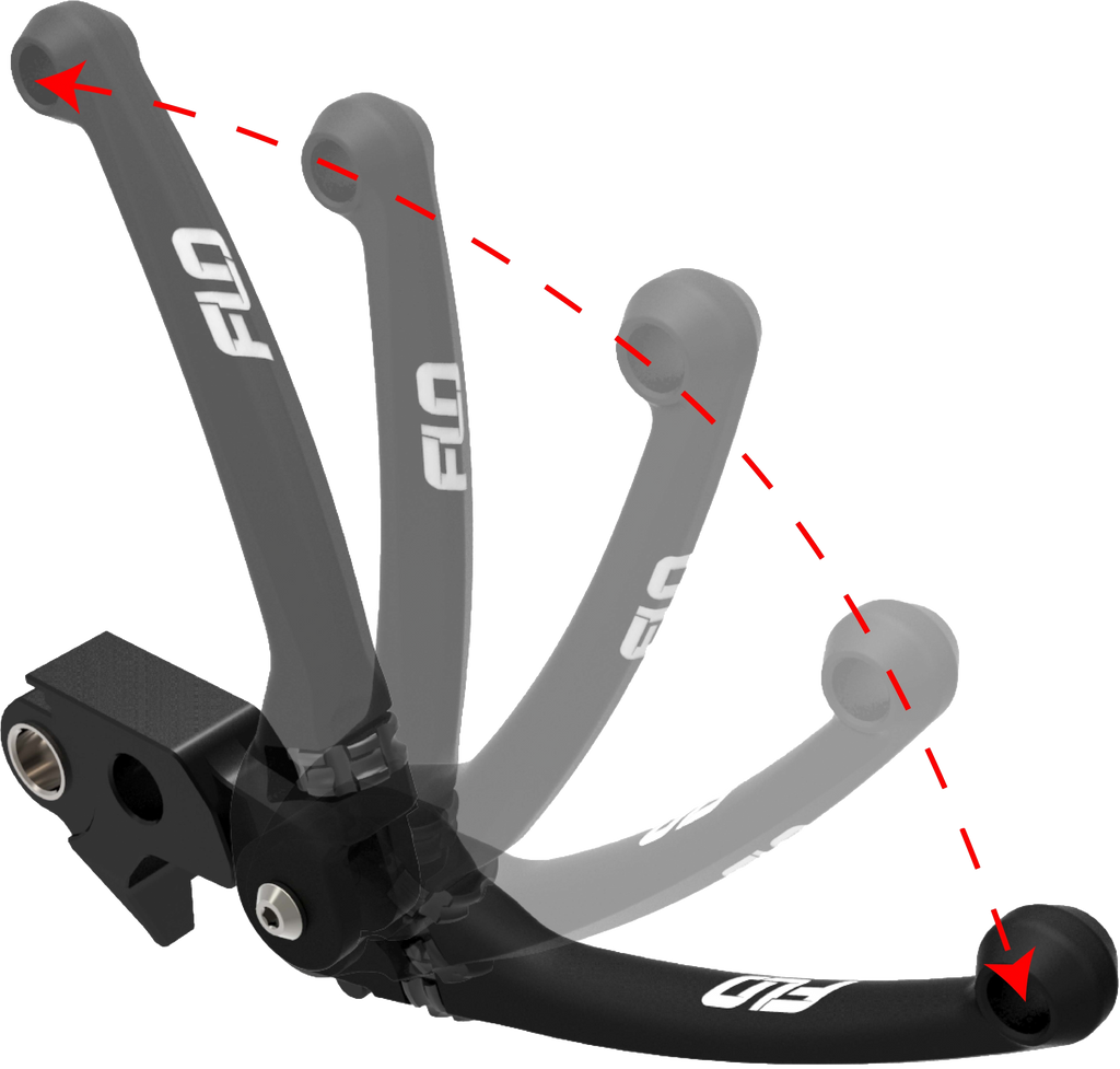 MX Style Adjustable Lever