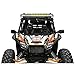 Tusk UTV Full View Glass Windshield with Windshield Wiper