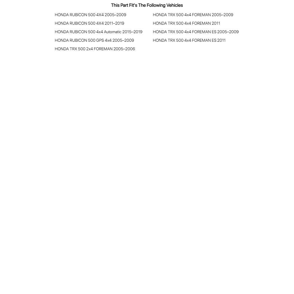 Tusk Replacement Subzero Plow Mount Hardware