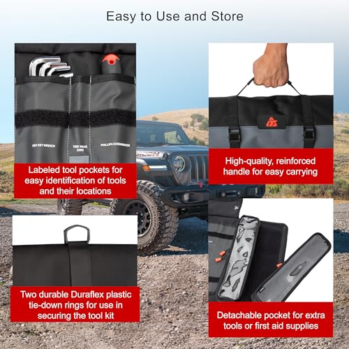 Tusk UTV Tool Roll Kit