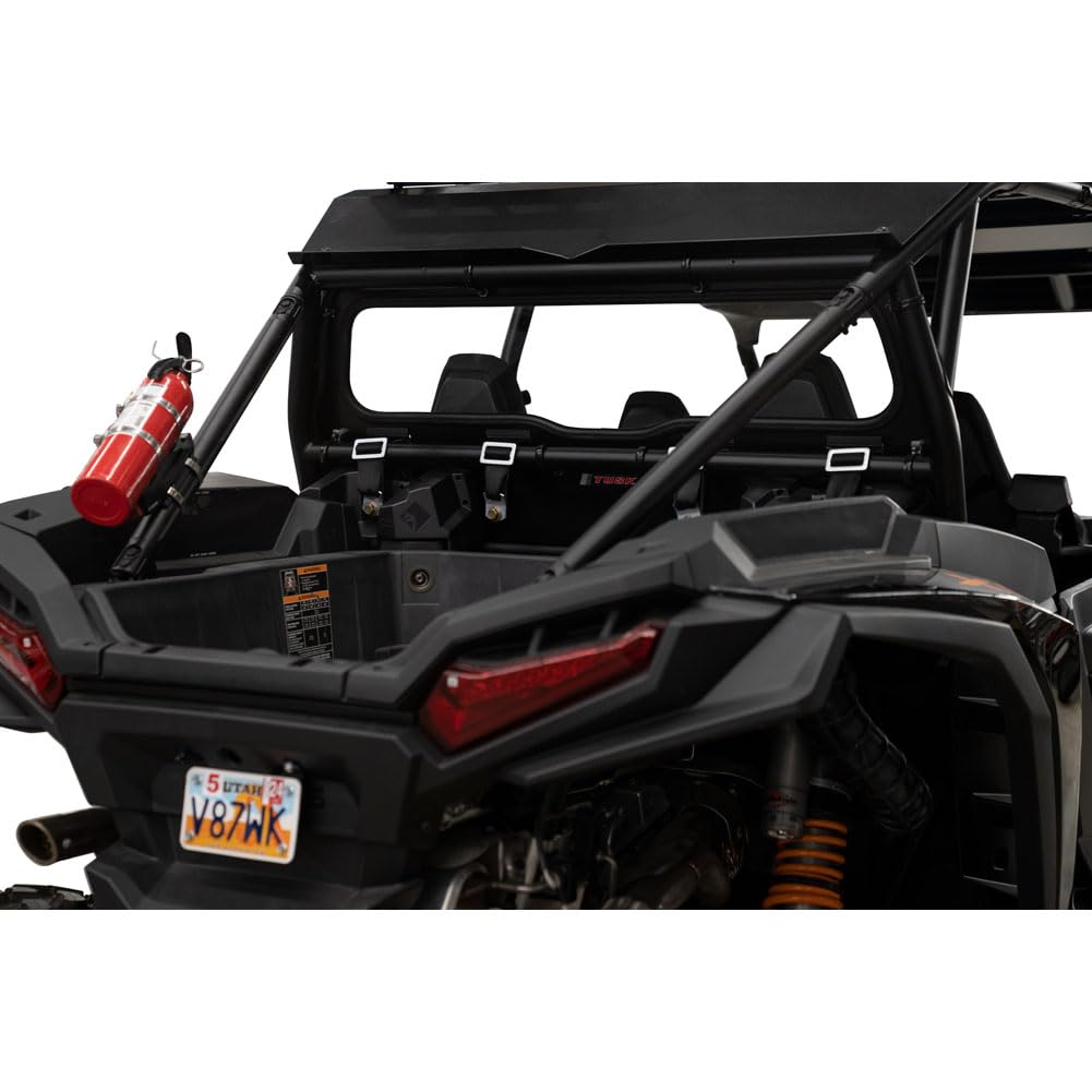 Tusk UTV Rear Glass Window with Speaker Cut Outs