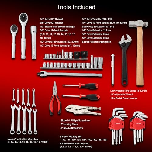 Tusk UTV Tool Roll Kit