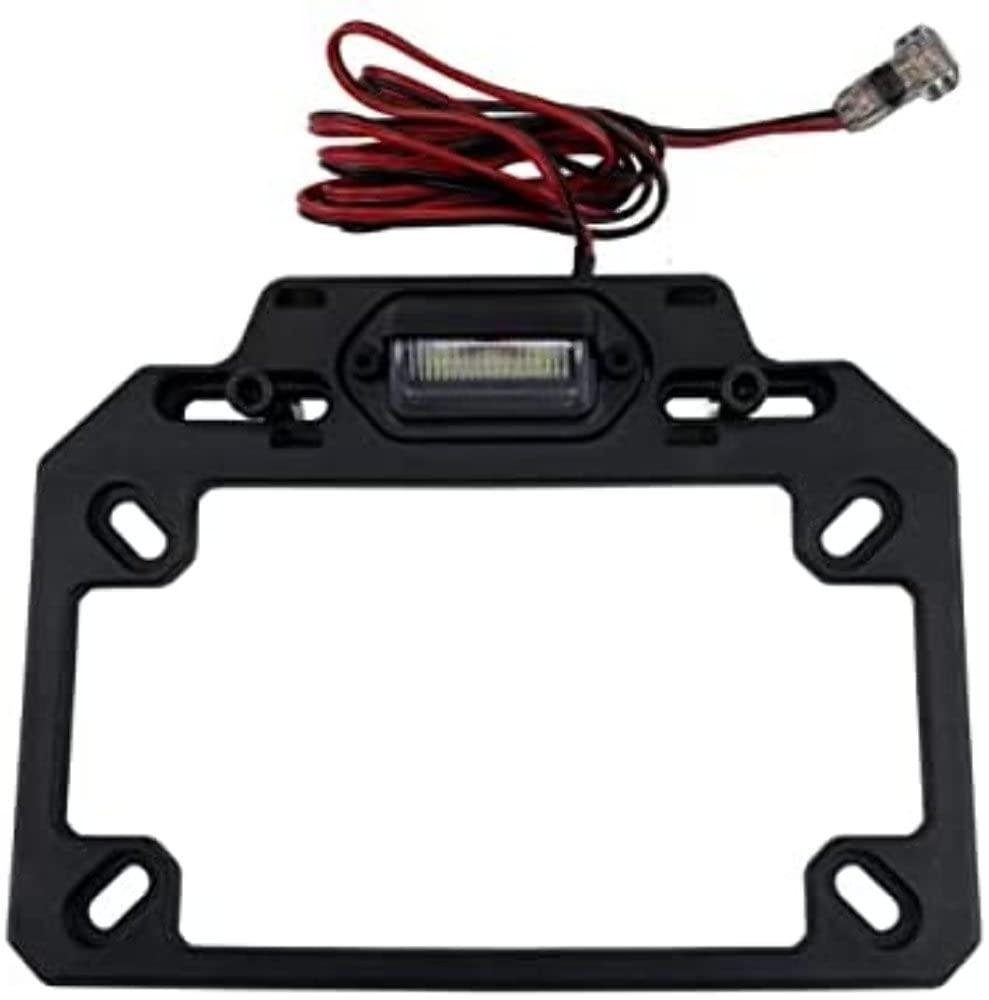 ATV TEK Elite Series Universal License Plate Bracket with LED light