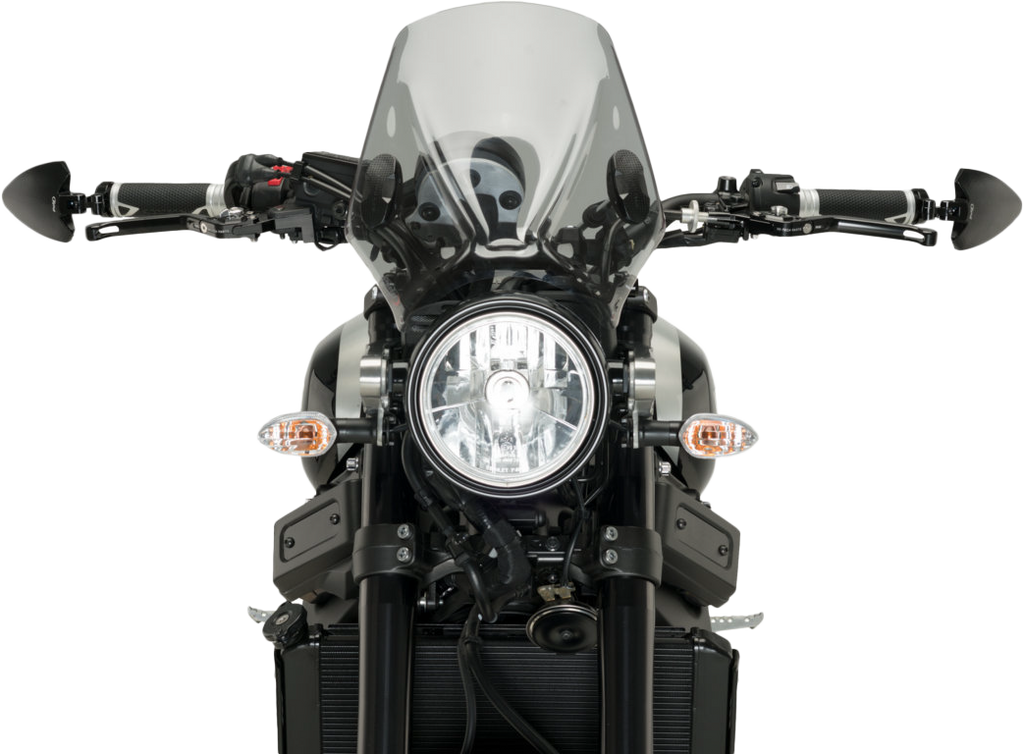 Handlebar end folding mirrors