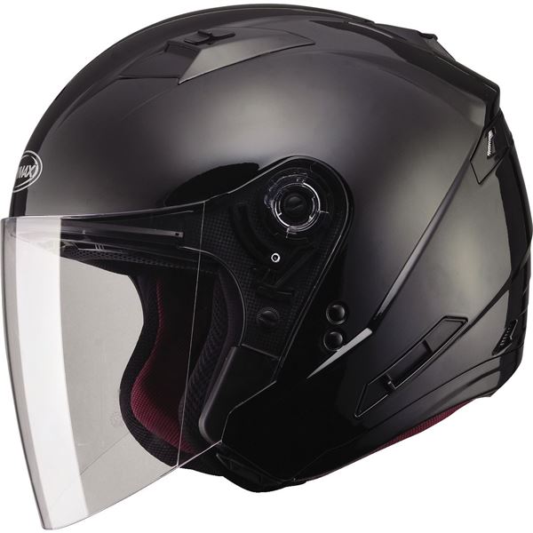 GMAX OF-77 Adult Open-Face Street Motorcycle Helmet