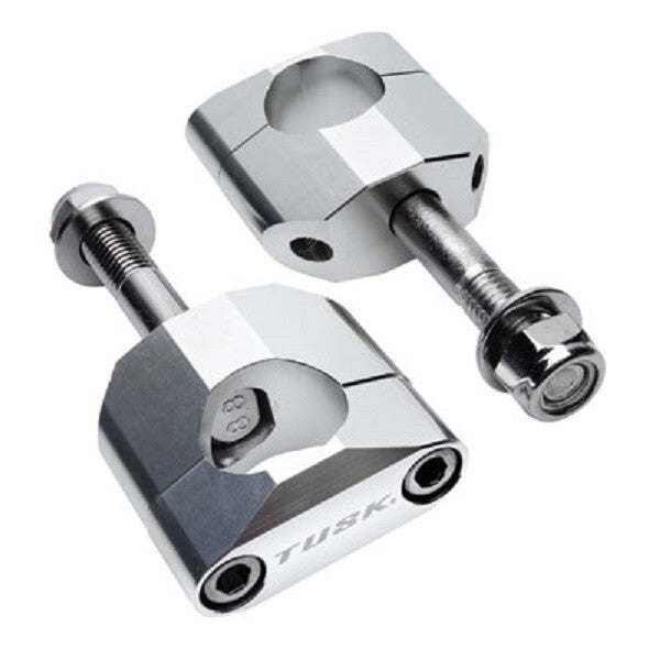 Tusk Universal Rubber Mounted Handlebar Clamp Kit
