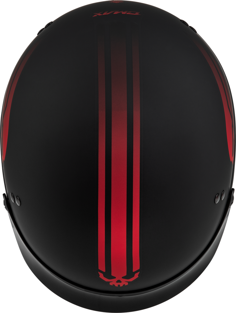 HH-65 RETRIBUTION HELMET MATTE BLACK/SILVER MD