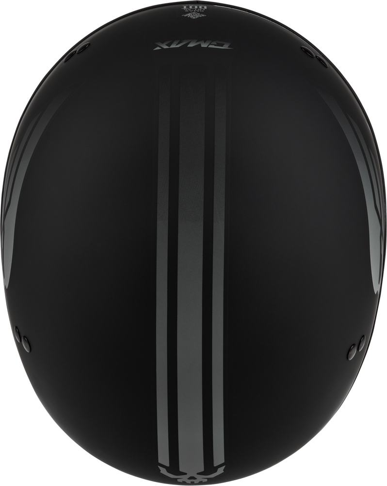 HH-65 RETRIBUTION HELMET MATTE BLACK/SILVER MD