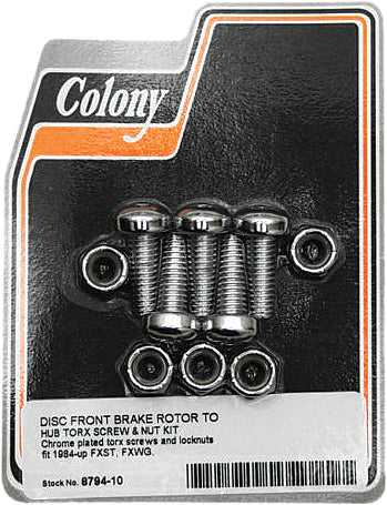 Brake Rotor Screw Kit