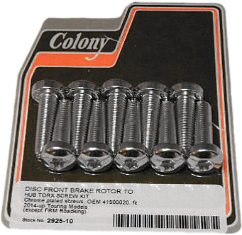 Brake Rotor Screw Kit