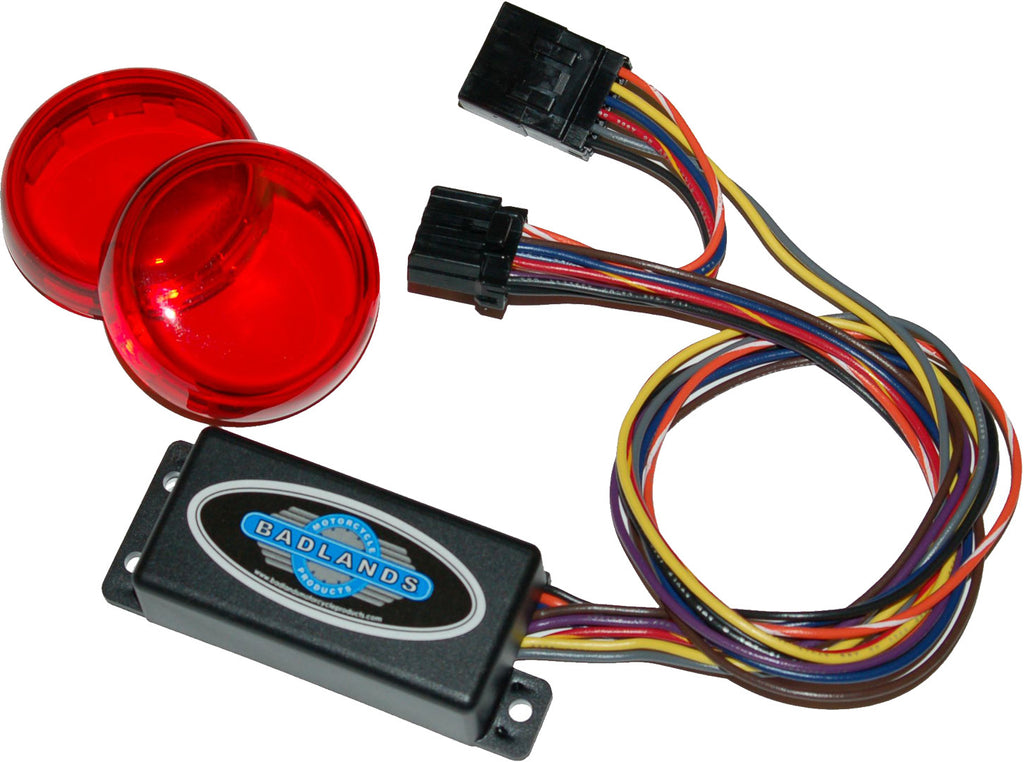 Run, Brake & Turn Signal Modules with Equalizer & Red Lens Kit