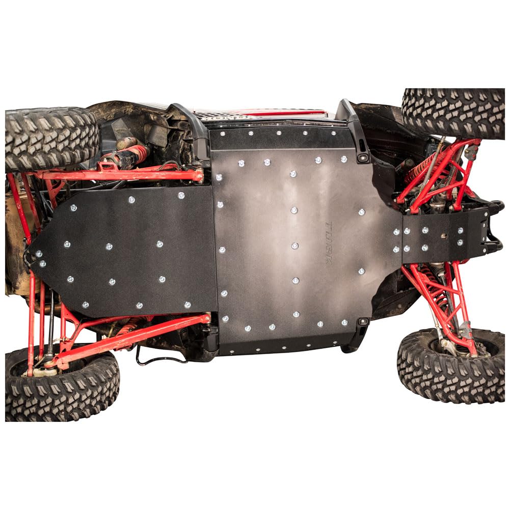 Tusk Quiet Glide Skid Plate with Rock Sliders - 3/8"