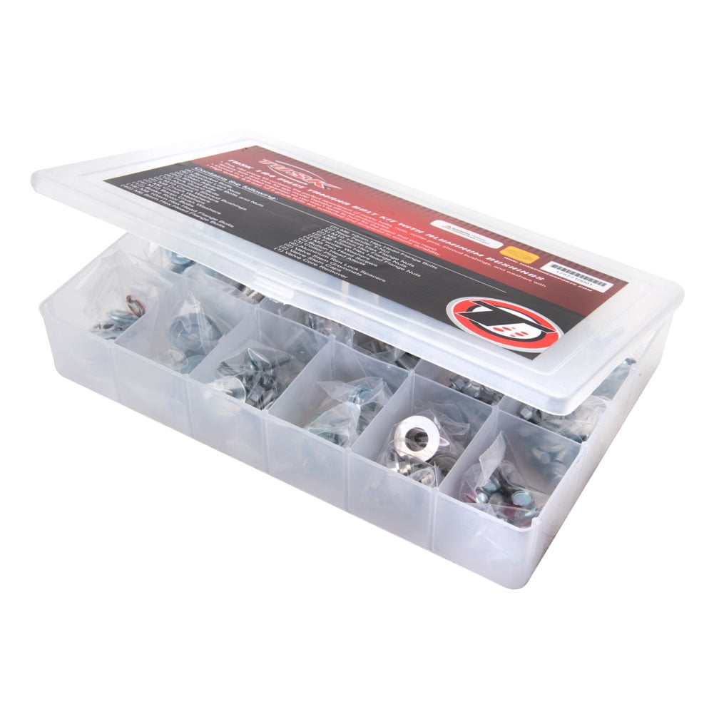 Tusk 184 Piece Bolt Kit W/ Aluminum Bushings