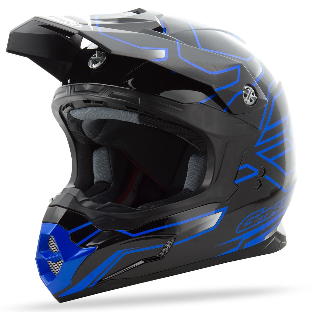 GMAX MX-86 Step MX Offroad Helmet