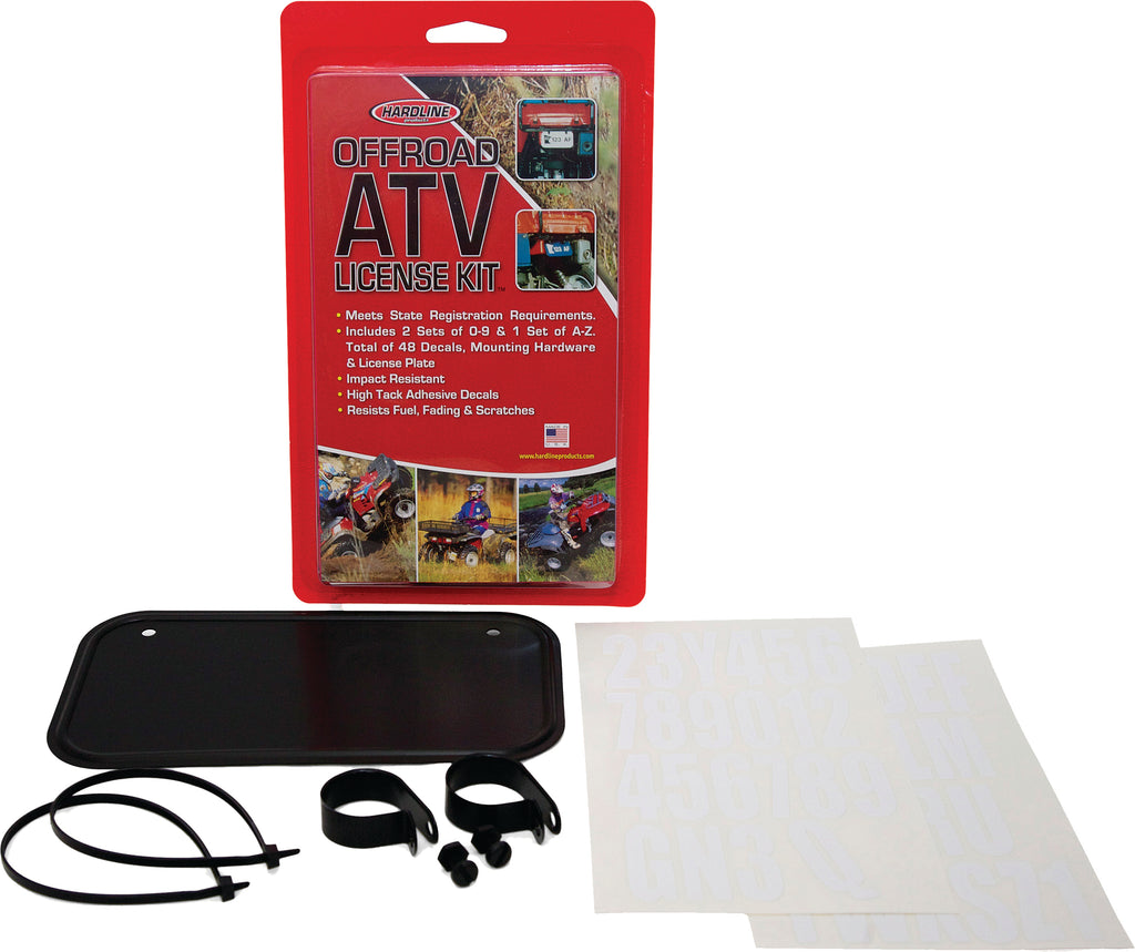 ATV License Plate Kit