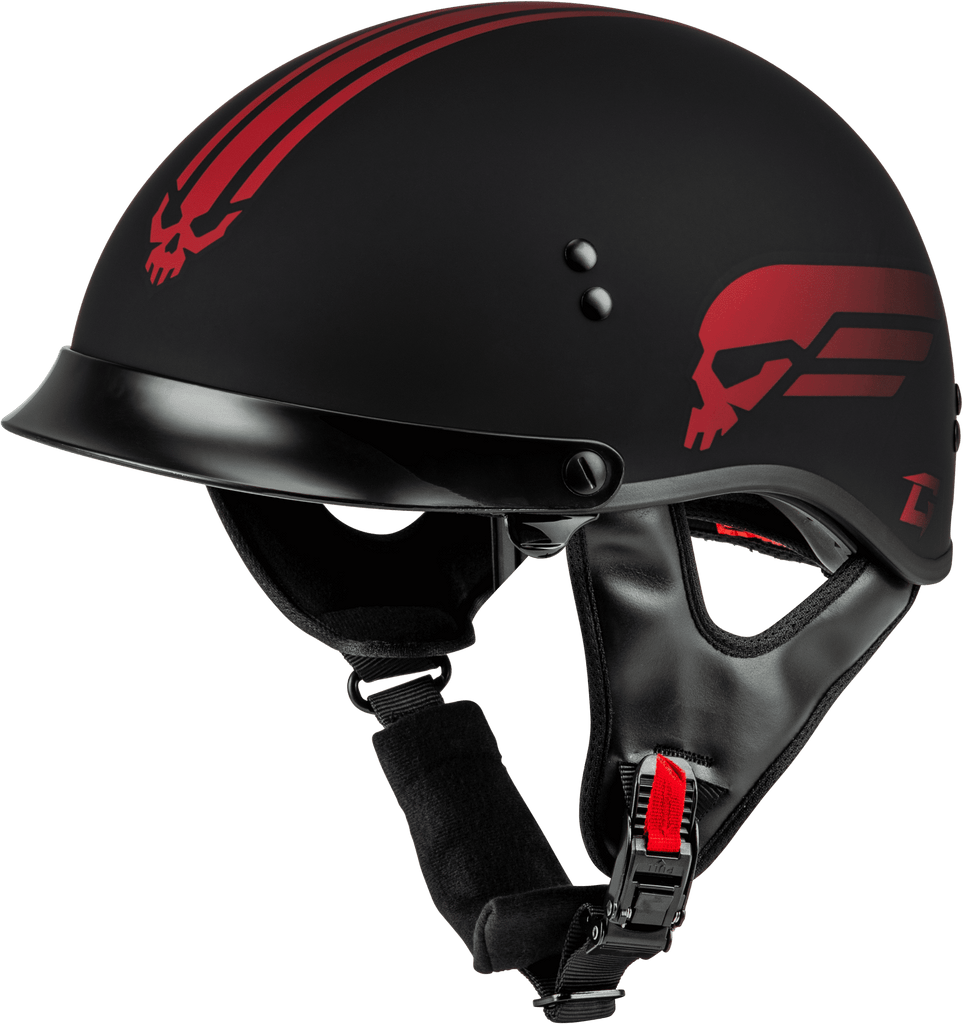 HH-65 RETRIBUTION HELMET MATTE BLACK/SILVER MD