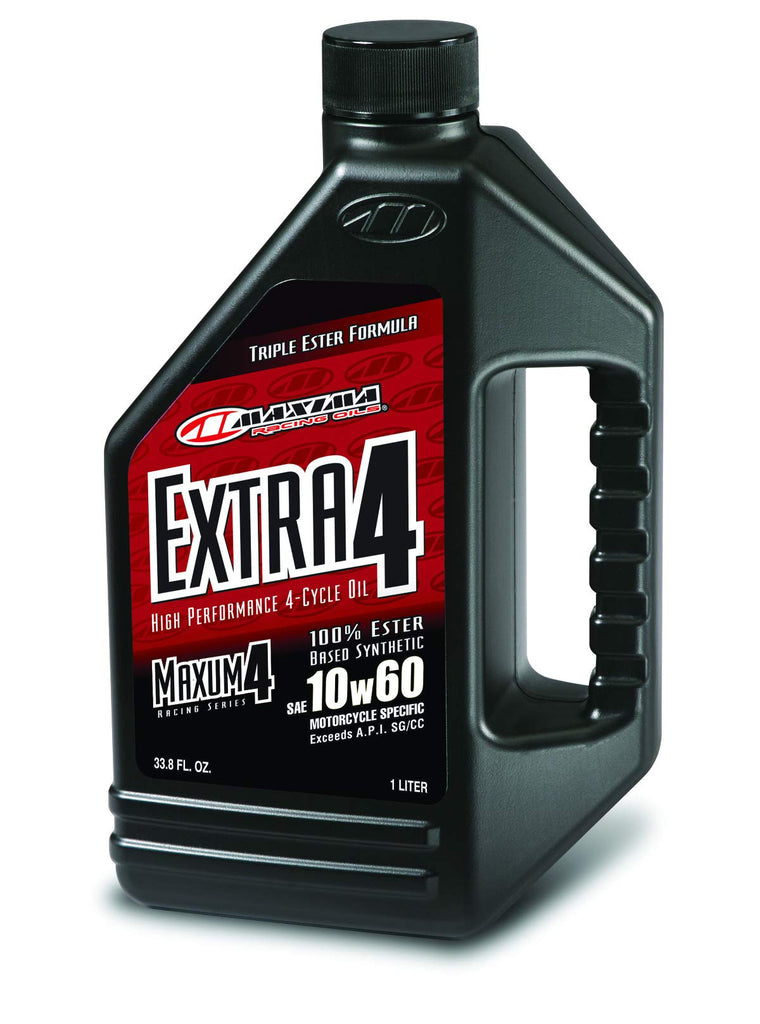 Maxima 169128 Extra4 10W-40 Synthetic 4T Motorcycle Engine Oil