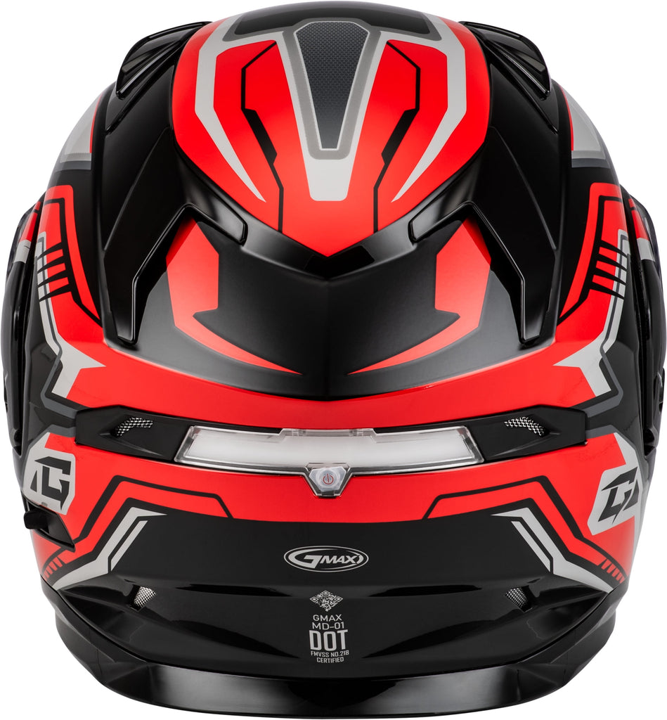 GMAX MD-01S Transistor Snow Helmet with Rear LED Light