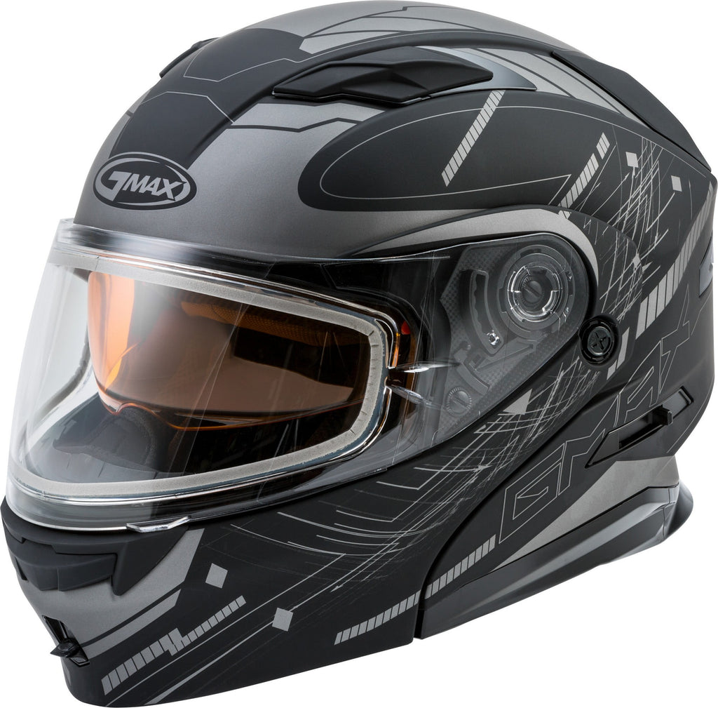 GMAX MD-01S Wired Adult Modular Snowmobile Helmet