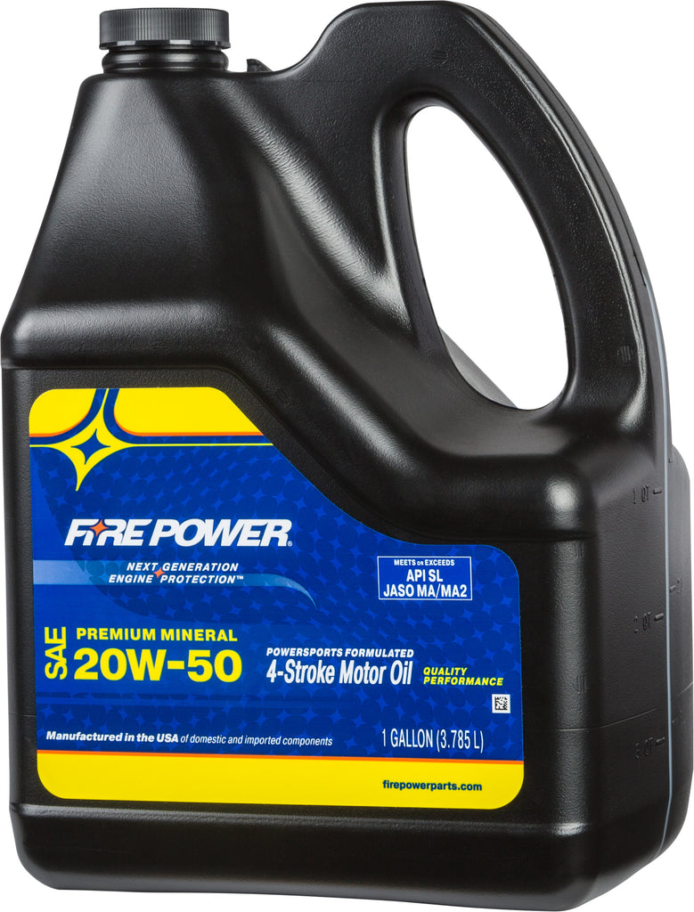 MINERAL 4-STROKE OIL 10W-40 GAL 4/CASE