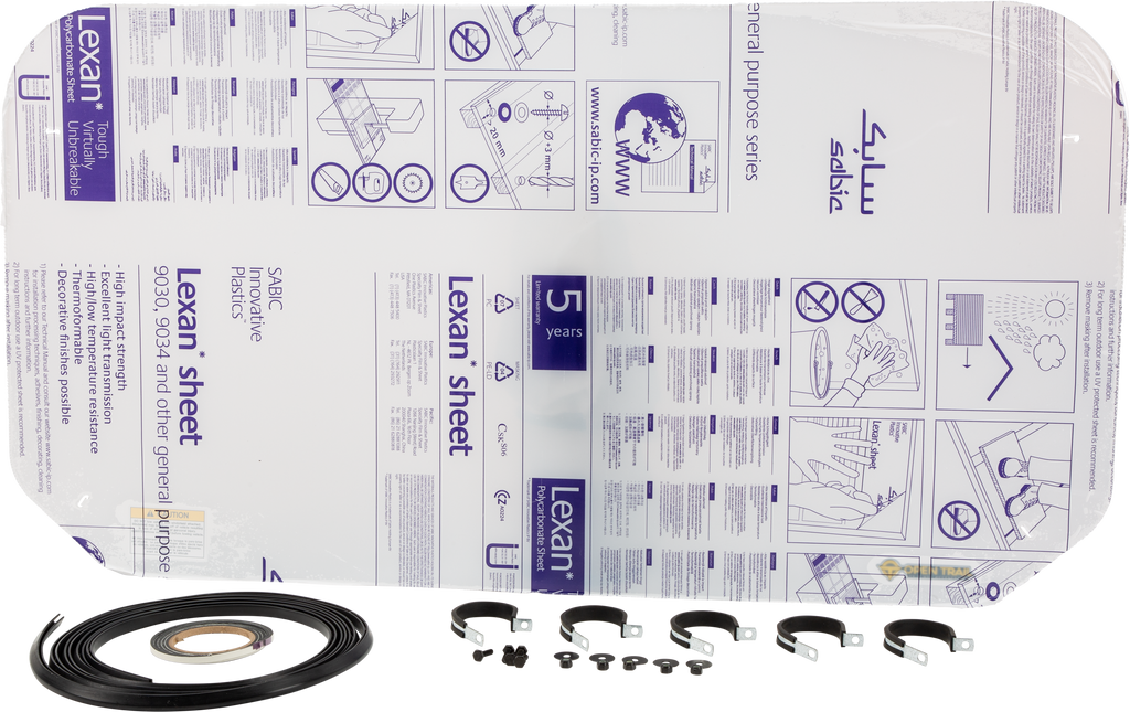 OPEN TRAIL REAR WINDSHIELD