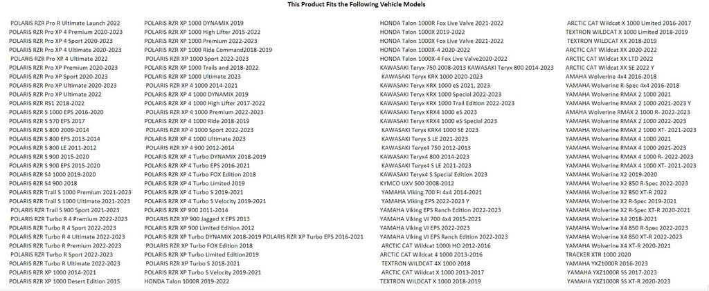 Tusk UTV Billet Fire Extinguisher Mount