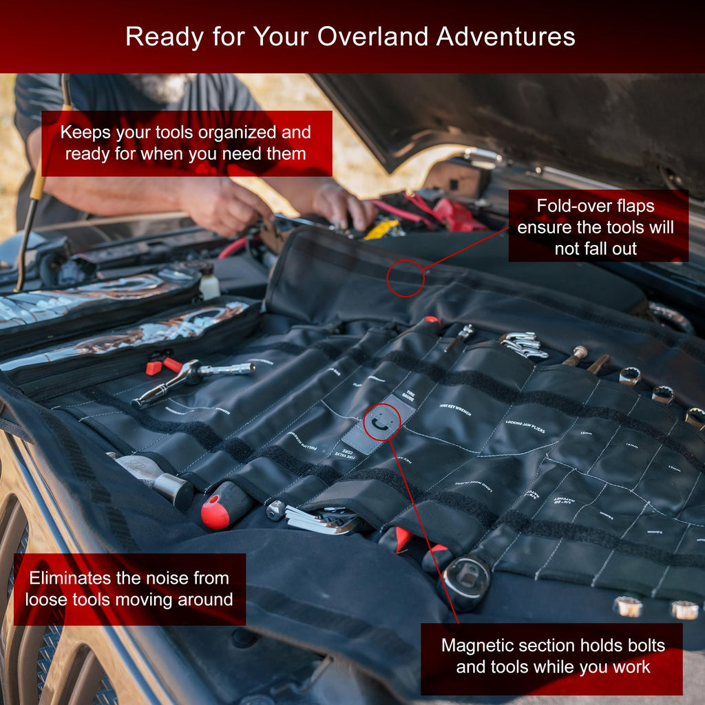 Tusk UTV Tool Roll Kit