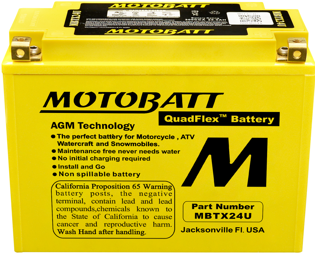 MotoBatt Quadflex AGM Batteries