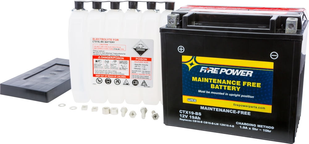Fire Power Maintenance Free Battery CTZ7S-BS