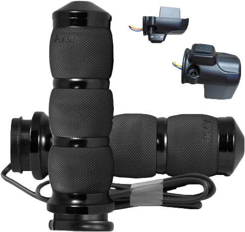 Air cushion twist grip