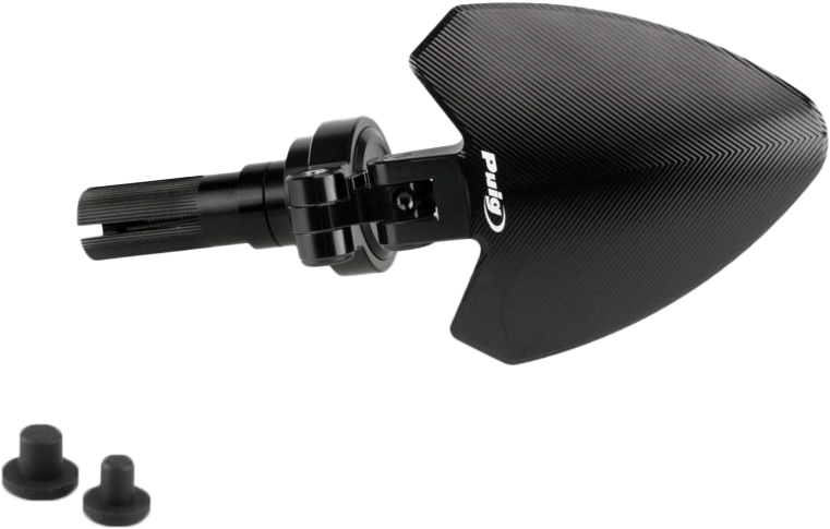 Handlebar end folding mirrors